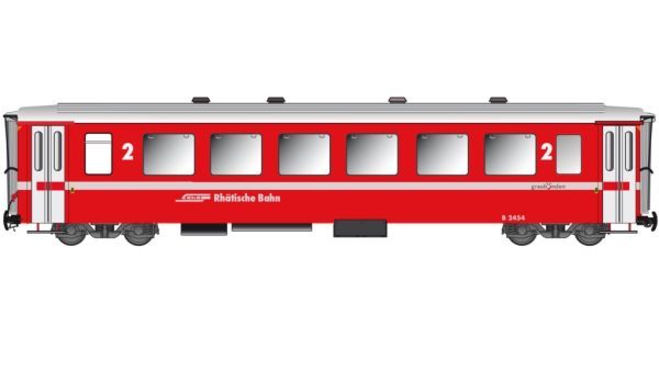 rot New Design, Ganzmettal-Handarbeit Modelle, Kugelgelagerte Achsen, gefederte Drehgestelle vom Typ SWP 68, Federpuffer, Innenbeleuchtung mit Funktionsdecoder schaltbar, authentische Inneneinrichtung